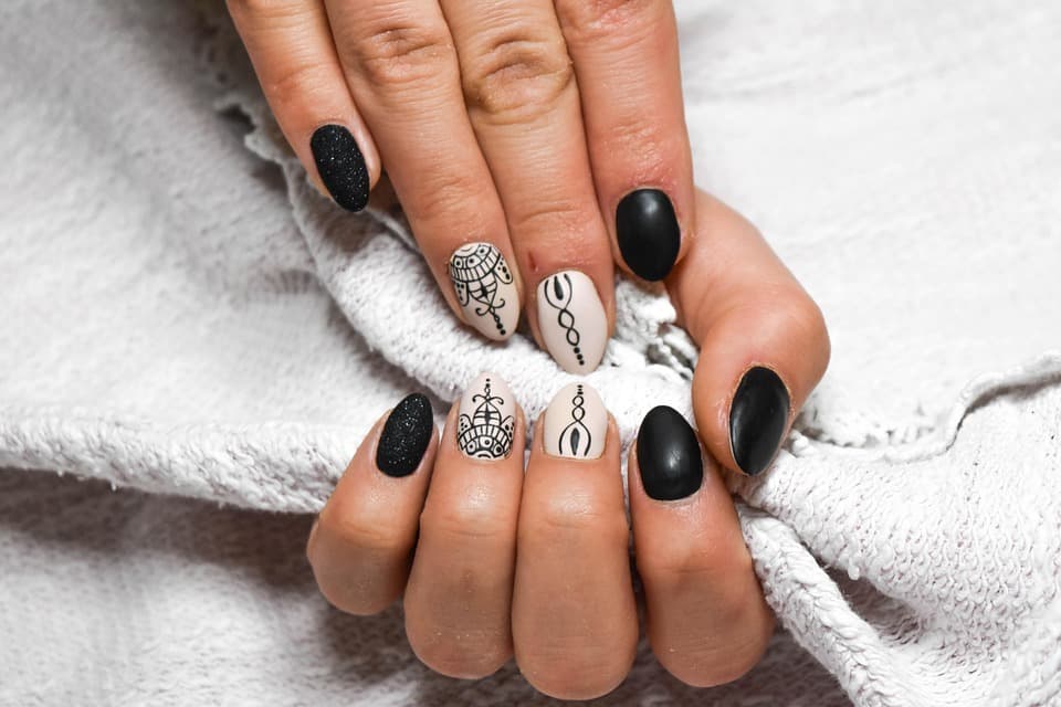 Nail art detail